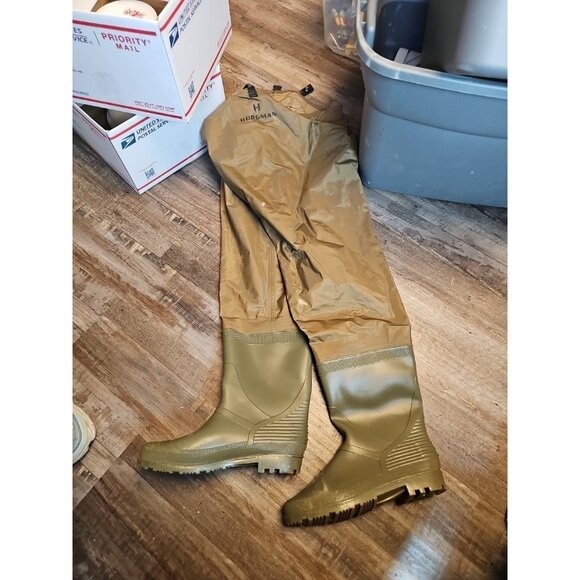 Hodgman Mack CBC 11 PVC Bootfoot Chest Waders Size 11 - Picture 1 of 8